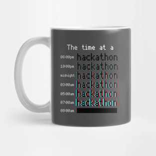 Hackathon hallucinations (8-bit 3D) Mug